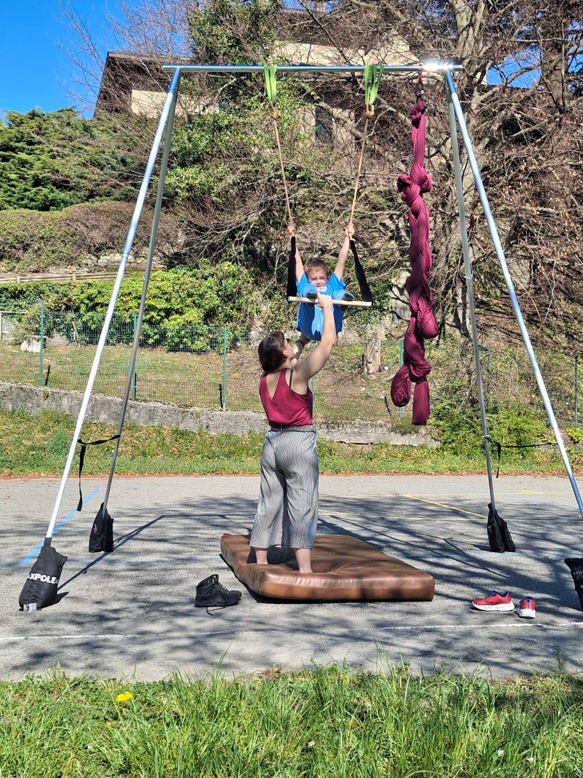 Ginnastica Aerea - Trapezi